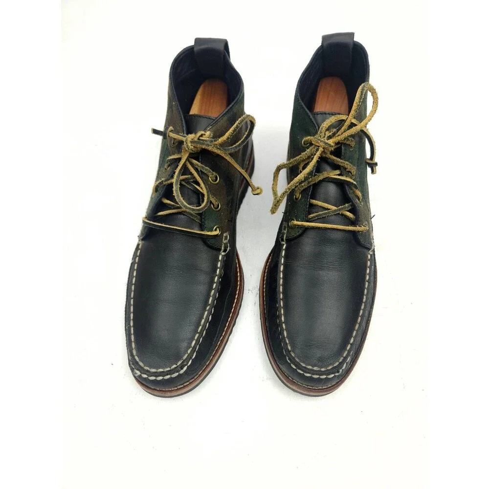 Cole Haan Men's Pinch Rugged Chukka - Camo Canvas/After Dark US Size 10.5 M